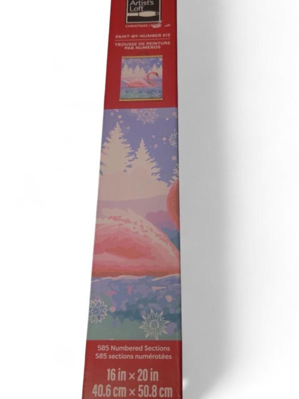 Swan Paint-by-Number Wall Art Kit